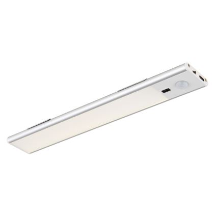 Globo - Luz LED recargable regulable para debajo de armarios de cocina 1,4 W/5 V 1100 mAh 24 cm